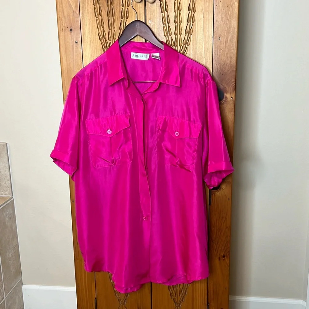 Vintage 90s Christie & Jill Oversize Blouse